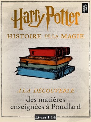 cover image of À la découverte des matières enseignées à Poudlard